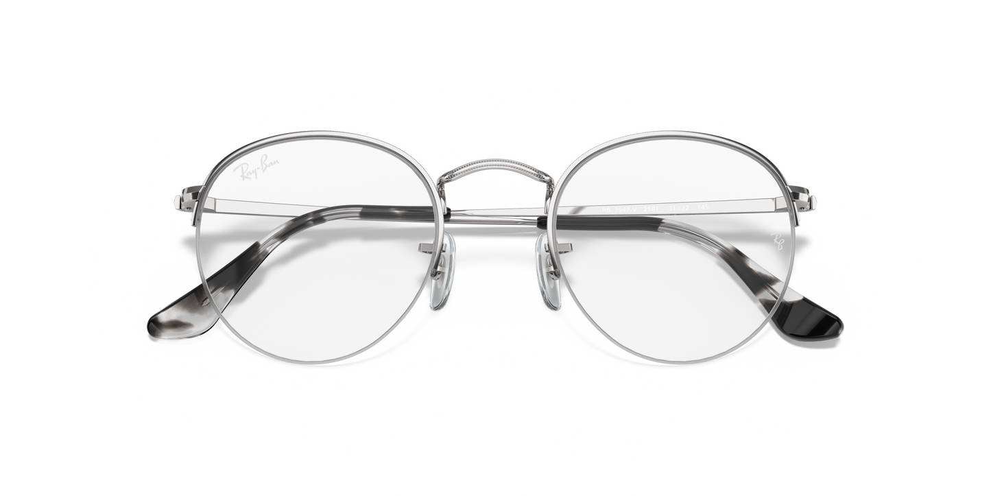 Ray-Ban RB3947V Round Gaze Eyeglasses - Metal Frame