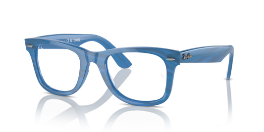 Ray-Ban RB4340V Wayfarer Ease Change Eyeglasses - Square Injected Frame