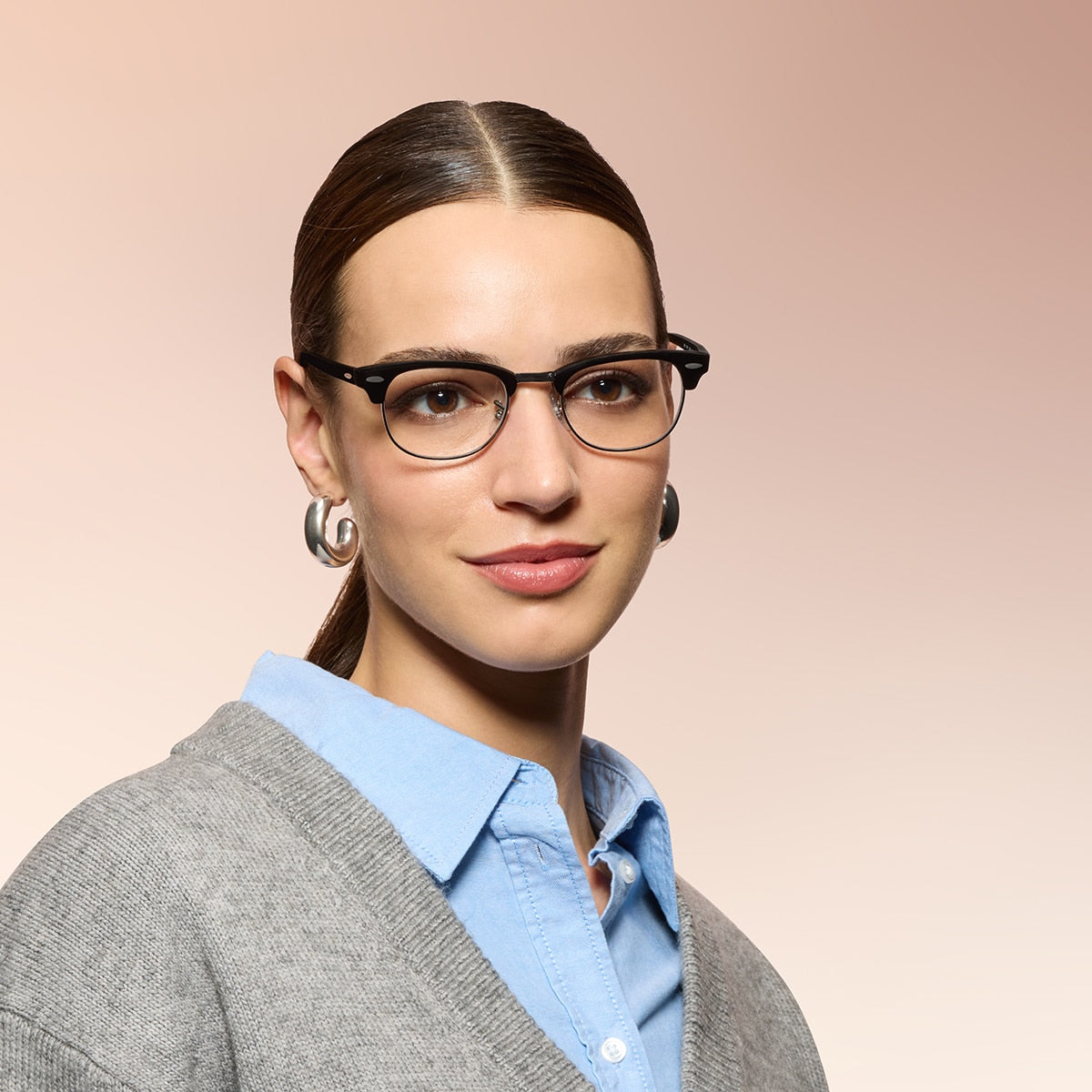 Ray-Ban RB5154 Clubmaster Eyeglasses - Square Acetate Frame