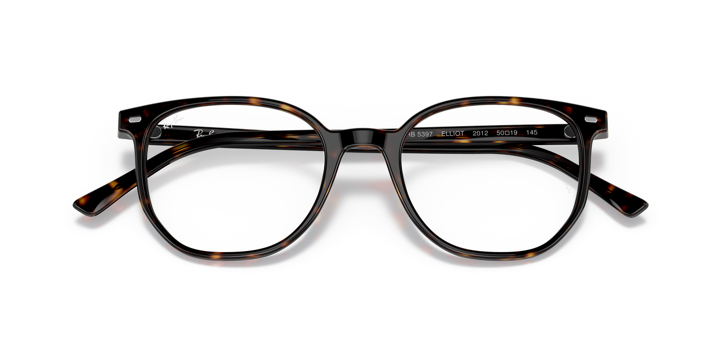 Ray-Ban RB5397 Elliot Eyeglasses - Geometric Acetate Frame