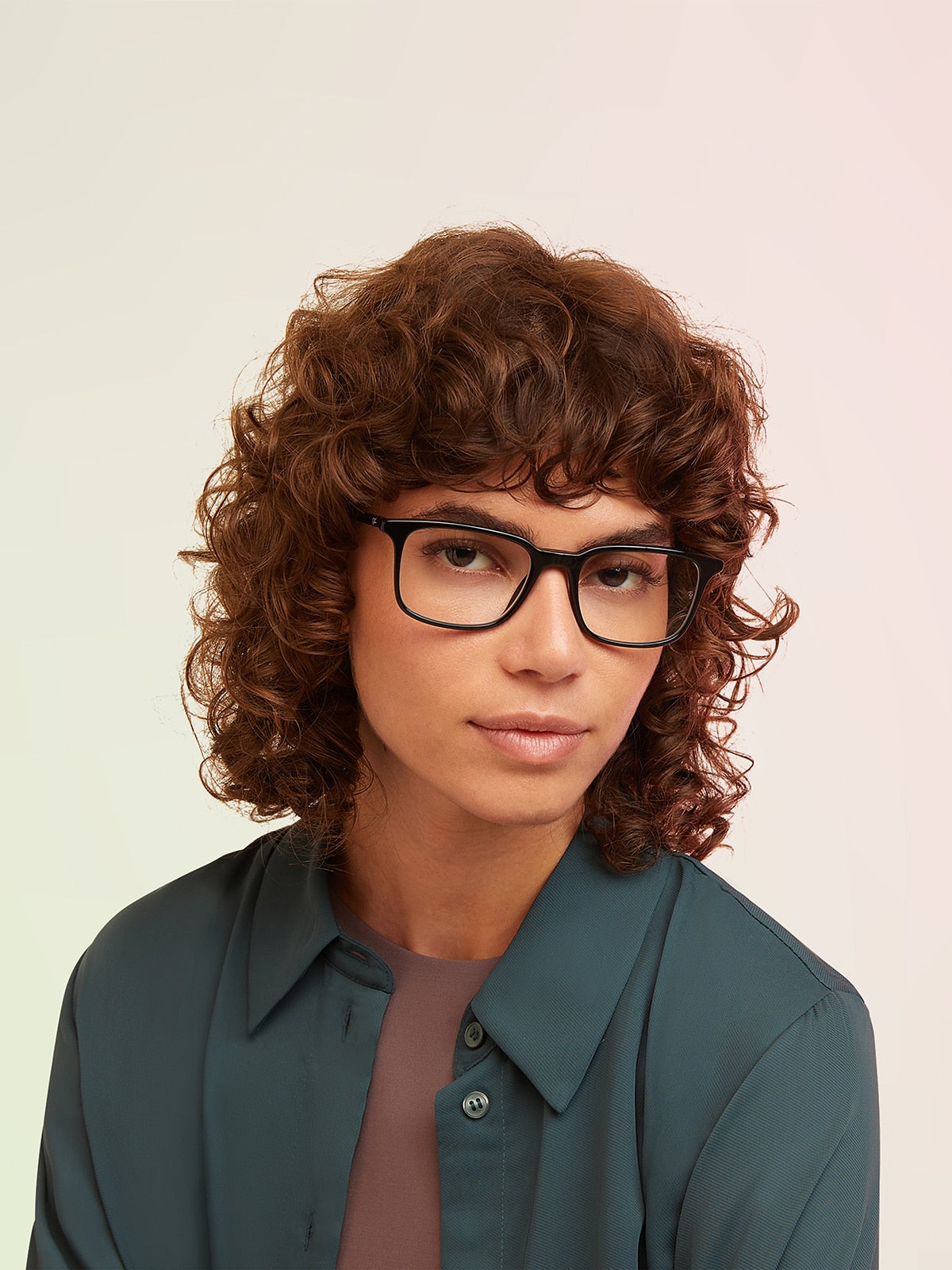 Ray-Ban RB5421 Eyeglasses - Rectangle Acetate Frame