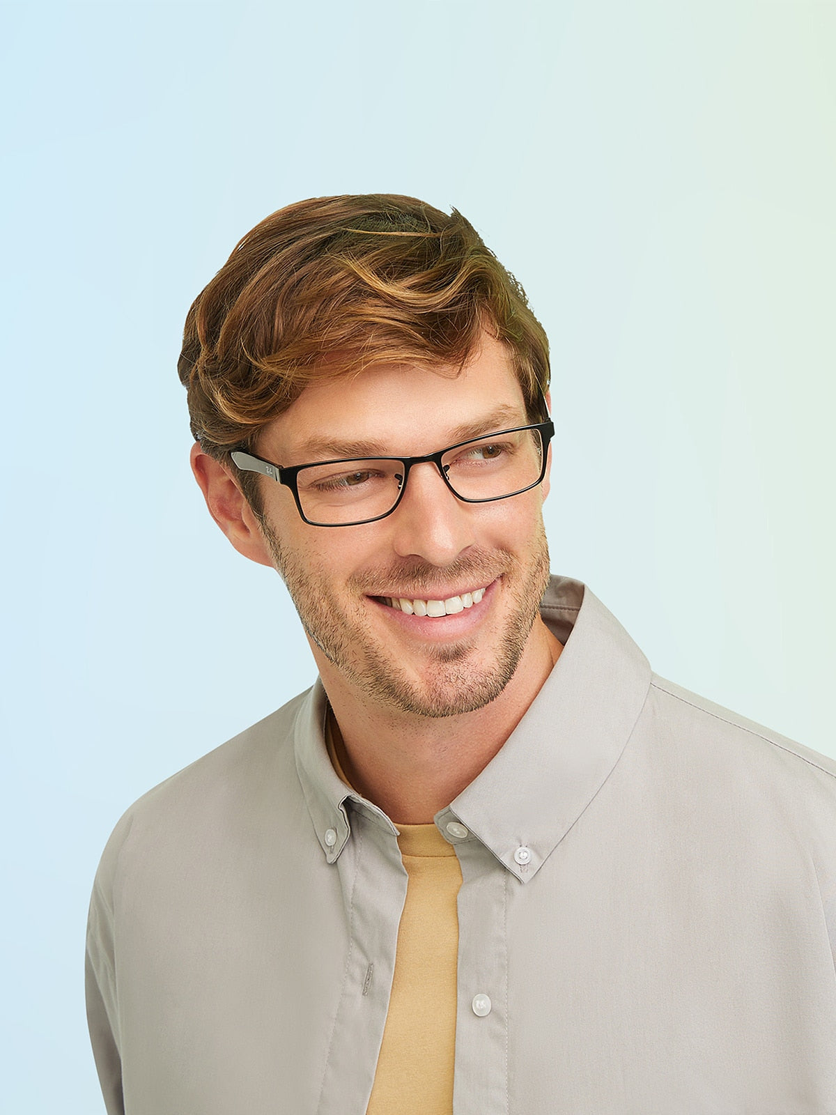 Ray-Ban RB6238 Eyeglasses - Rectangle Metal Frame