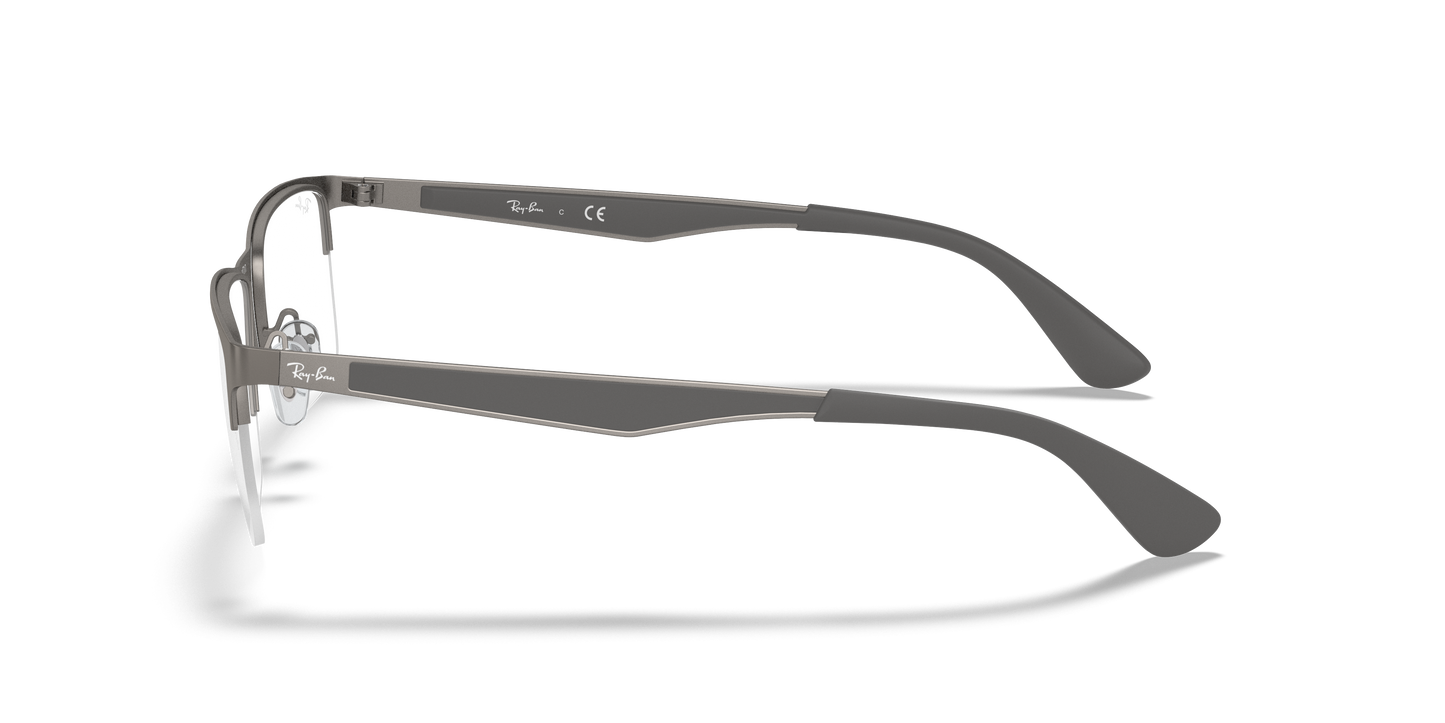 Ray-Ban RB6335 Eyeglasses - Rectangle Metal Frame