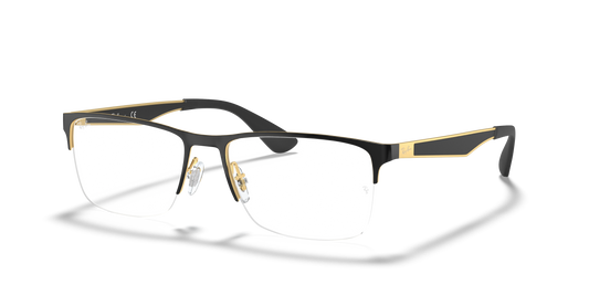 Ray-Ban RB6335 Eyeglasses - Rectangle Metal Frame