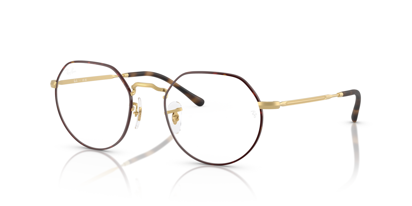 Ray-Ban RB6465 Jack Eyeglasses - Geometric Metal Frame