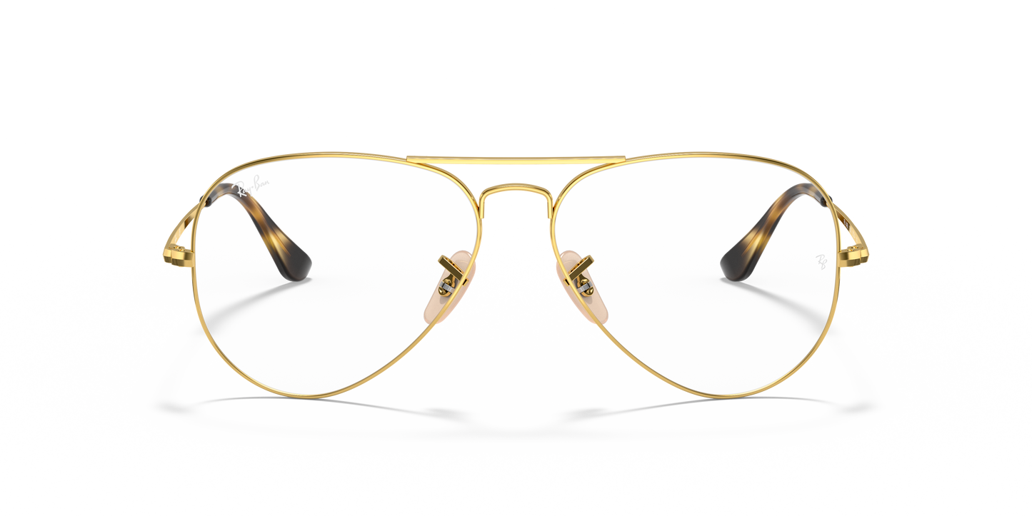 Ray-Ban RB6489 Aviator Eyeglasses - Metal Frame