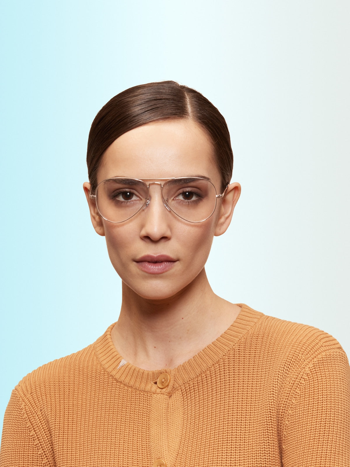 Ray-Ban RB6489 Aviator Eyeglasses - Metal Frame