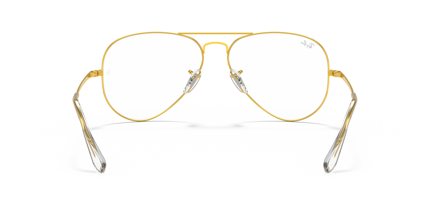 Ray-Ban RB6489 Aviator Eyeglasses - Metal Frame