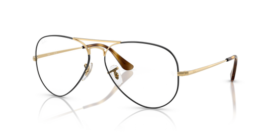 Ray-Ban RB6489 Aviator Eyeglasses - Metal Frame
