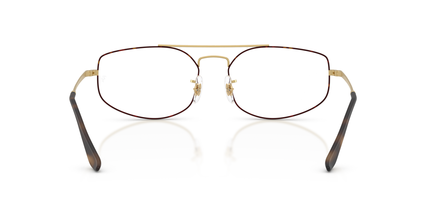 Ray-Ban RB6545 Explorer V Eyeglasses - Geometric Metal Frame