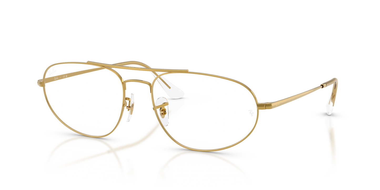Ray-Ban RB6645 Explorer IV Eyeglasses - Geometric Metal Frame