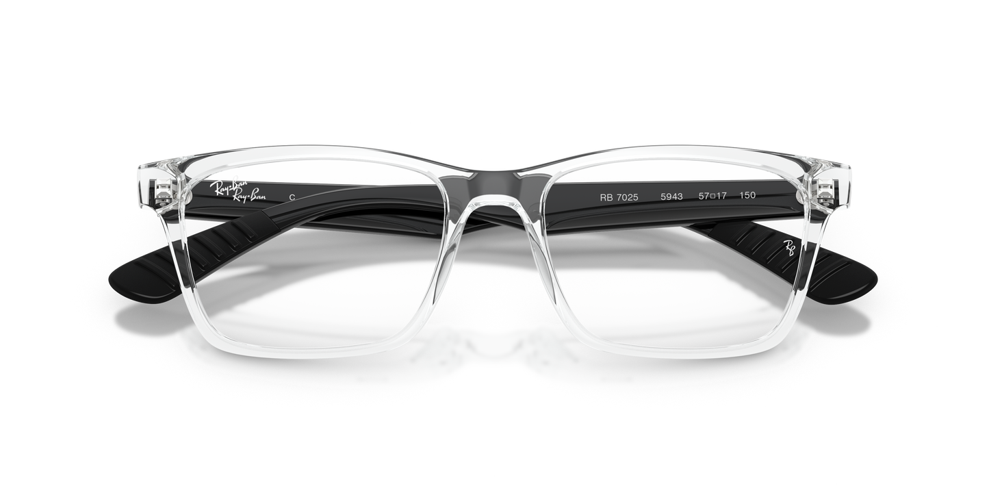 Ray-Ban RB7025 Eyeglasses - Square Injected Frame