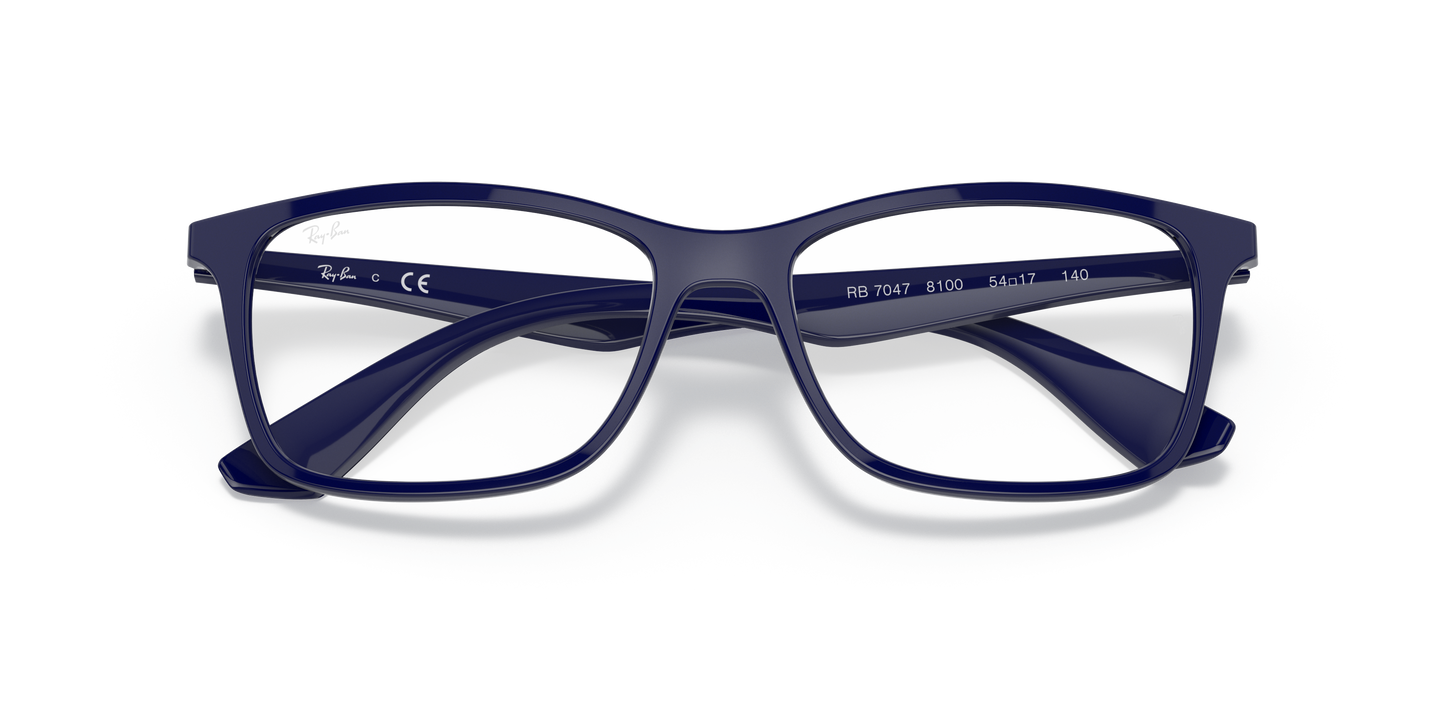 Ray-Ban RB7047 Eyeglasses - Square Nylon Frame
