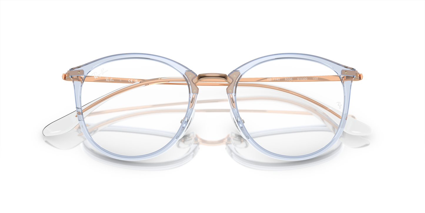 Ray-Ban RB7140 Eyeglasses - Phantos Injected Frame