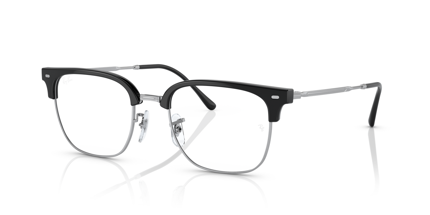 Ray-Ban RB7216 New Clubmaster Eyeglasses - Square Injected Frame