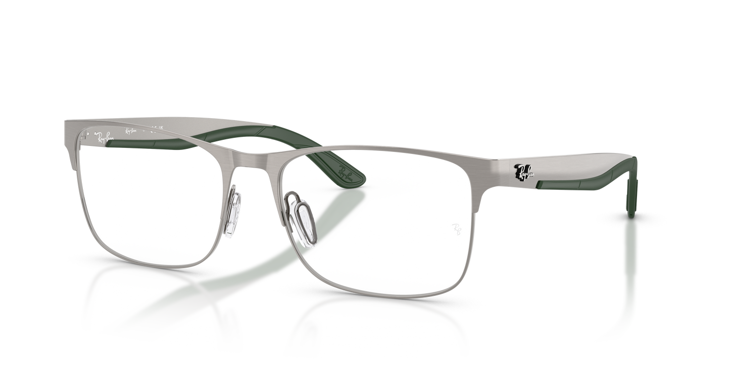 Ray-Ban RB7550 Eyeglasses - Rectangle Metal Frame