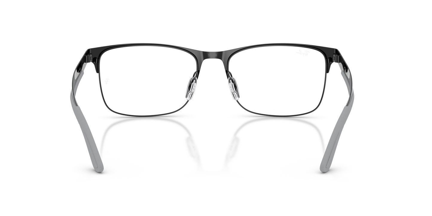 Ray-Ban RB7550 Eyeglasses - Rectangle Metal Frame