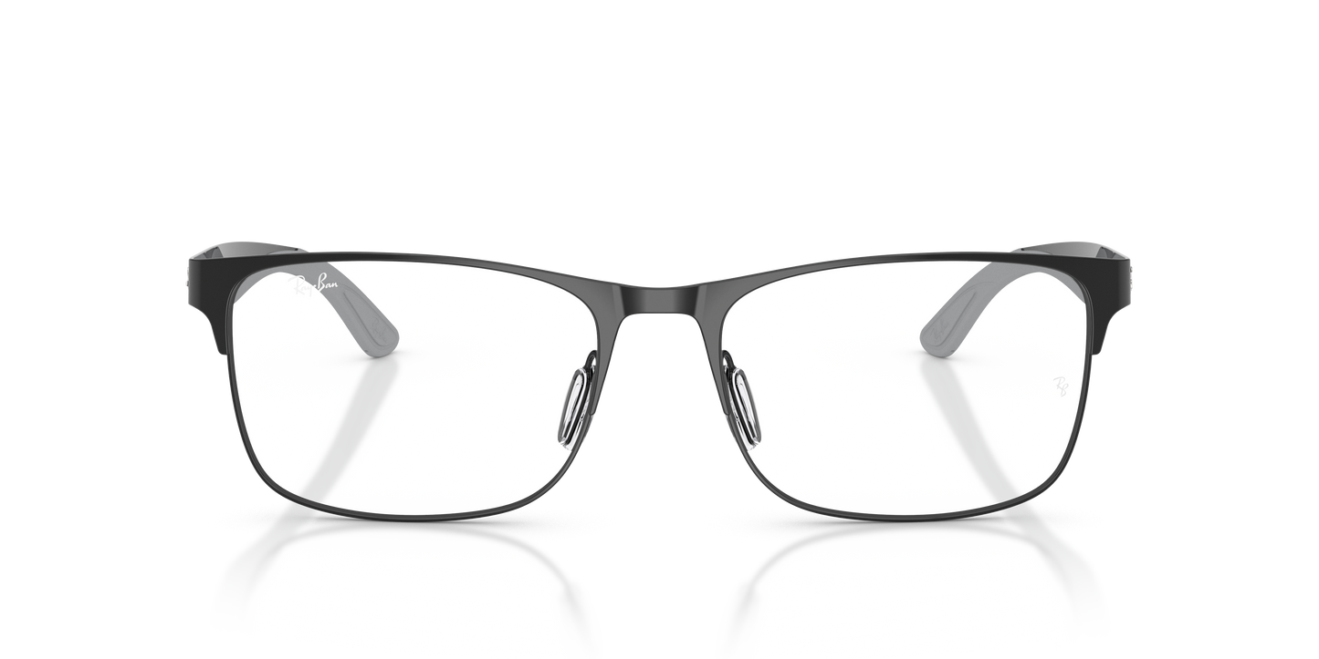 Ray-Ban RB7550 Eyeglasses - Rectangle Metal Frame