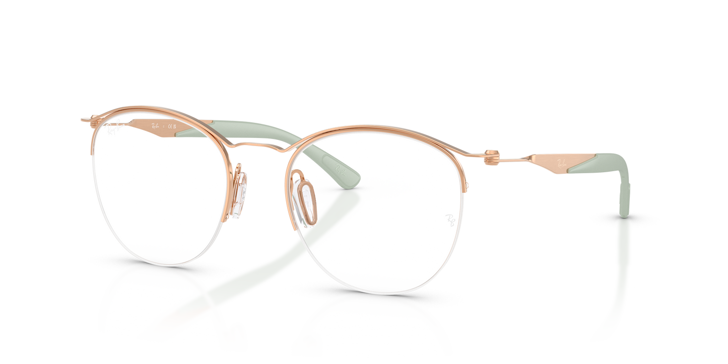 Ray-Ban RB7553 Eyeglasses - Round Metal Frame