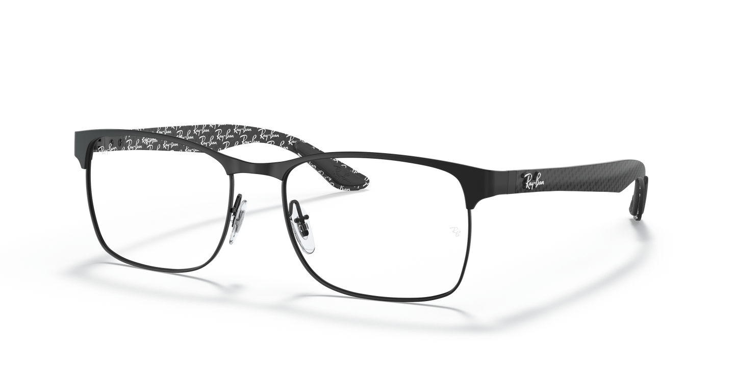 Ray-Ban RB8416 Eyeglasses - Square Carbon Fiber Frame