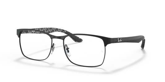 Ray-Ban RB8416 Eyeglasses - Square Carbon Fiber Frame