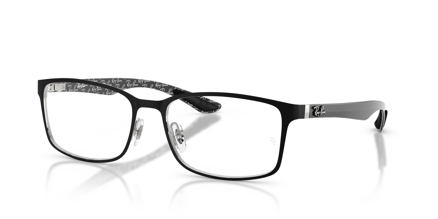 Ray-Ban RB8424 Eyeglasses - Rectangle Metal Frame