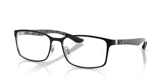 Ray-Ban RB8424 Eyeglasses - Rectangle Metal Frame