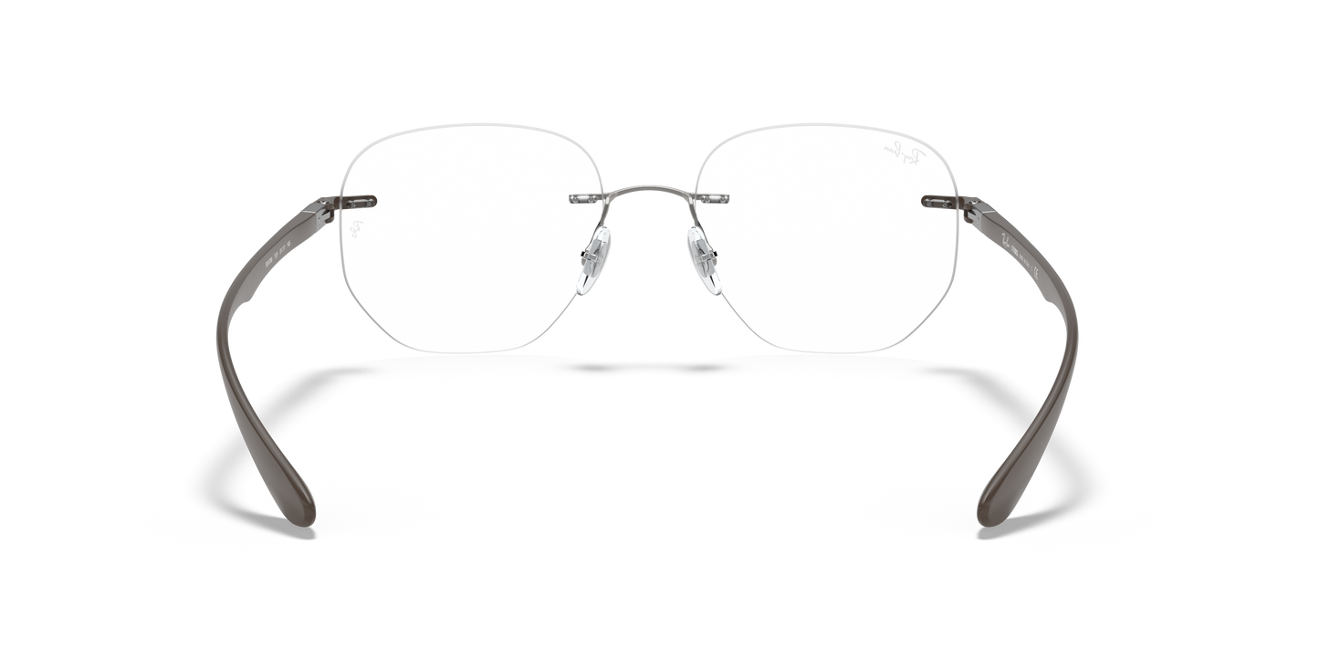Ray-Ban RB8766 Eyeglasses - Geometric Titanium Frame