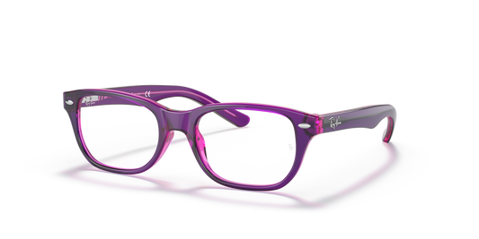 Ray-Ban RB1555 Kids Eyeglasses - Square Acetate Frame