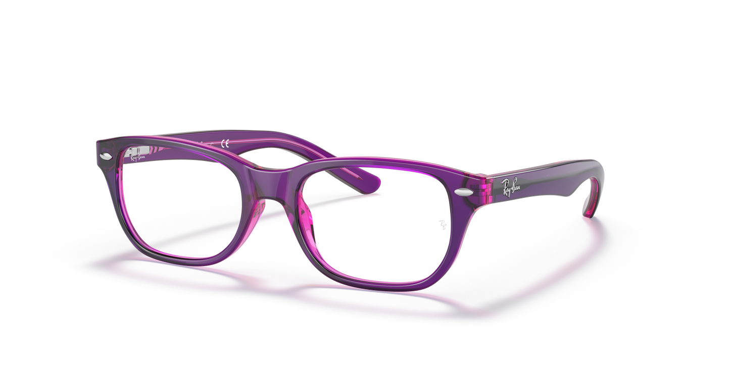 Ray-Ban RB1555 Kids Eyeglasses - Square Acetate Frame
