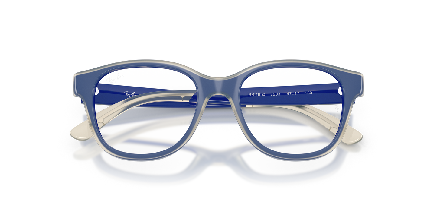 Ray-Ban RB1950 Bio-Based Kids Eyeglasses - Square Injected Frame