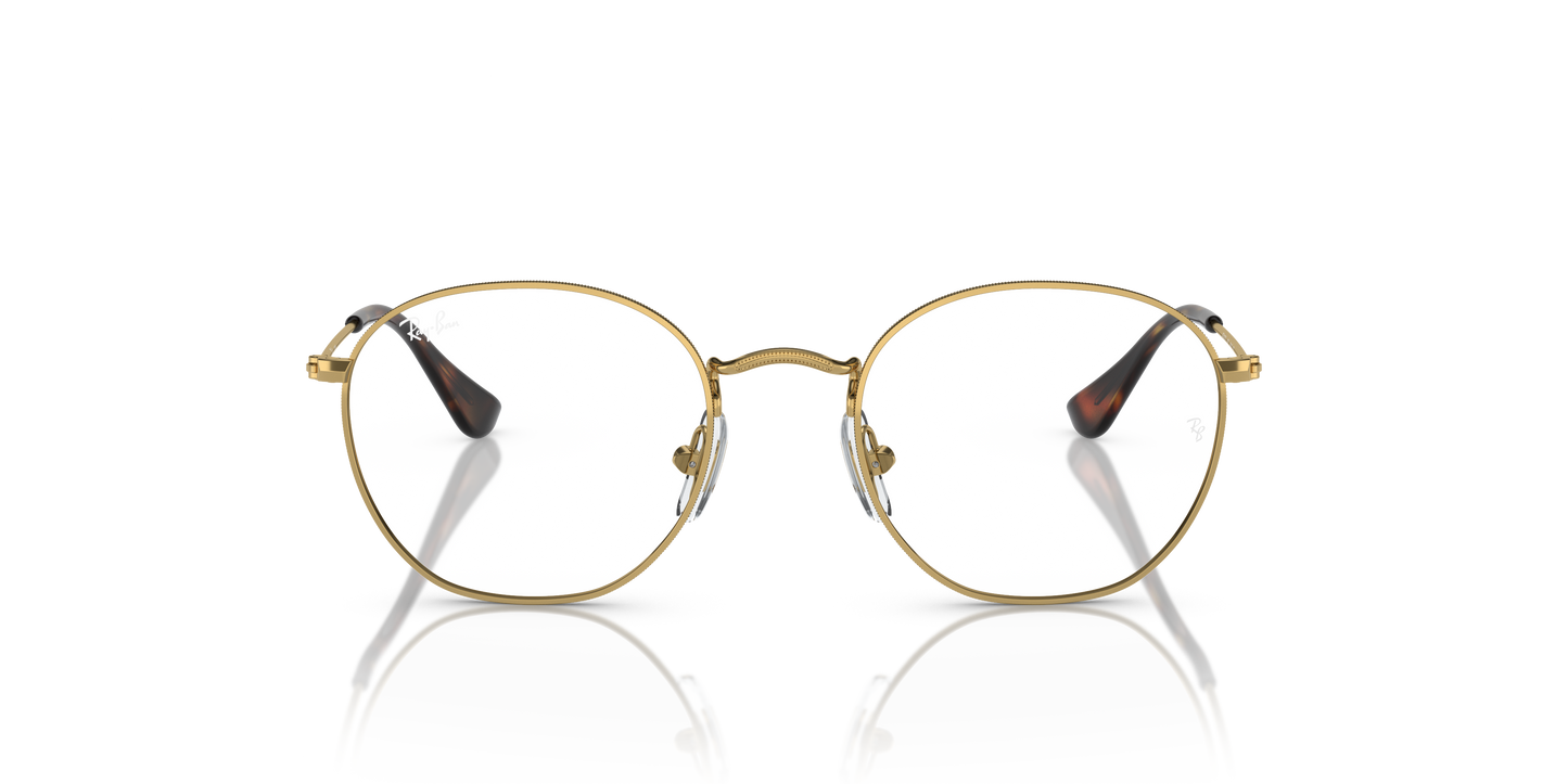 Ray-Ban RB9572V Rob Kids Eyeglasses - Geometric Metal Frame