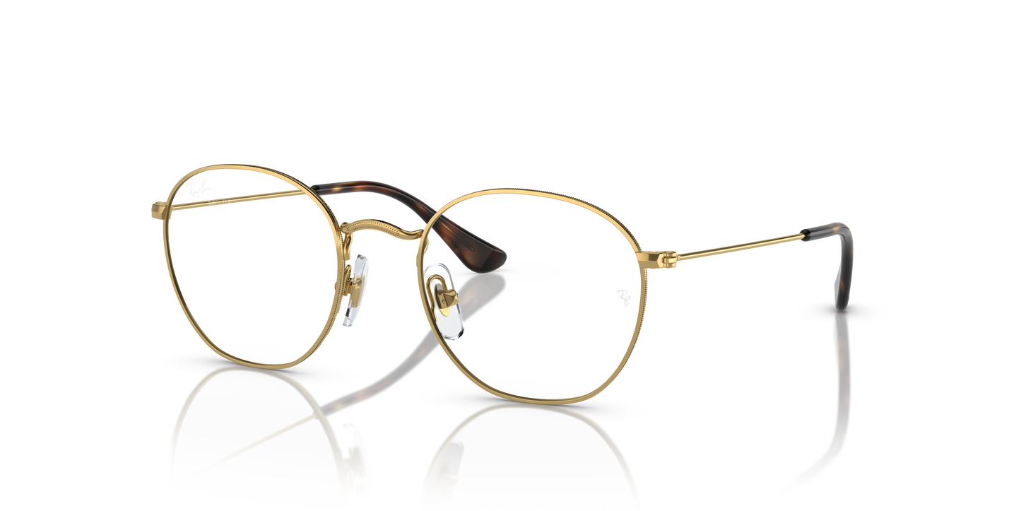 Ray-Ban RB9572V Rob Kids Eyeglasses - Geometric Metal Frame