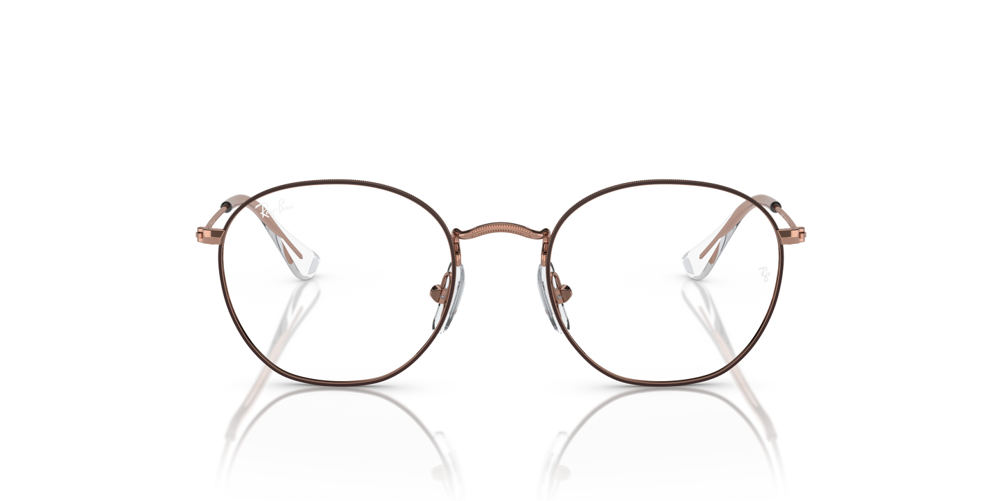 Ray-Ban RB9572V Rob Kids Eyeglasses - Geometric Metal Frame