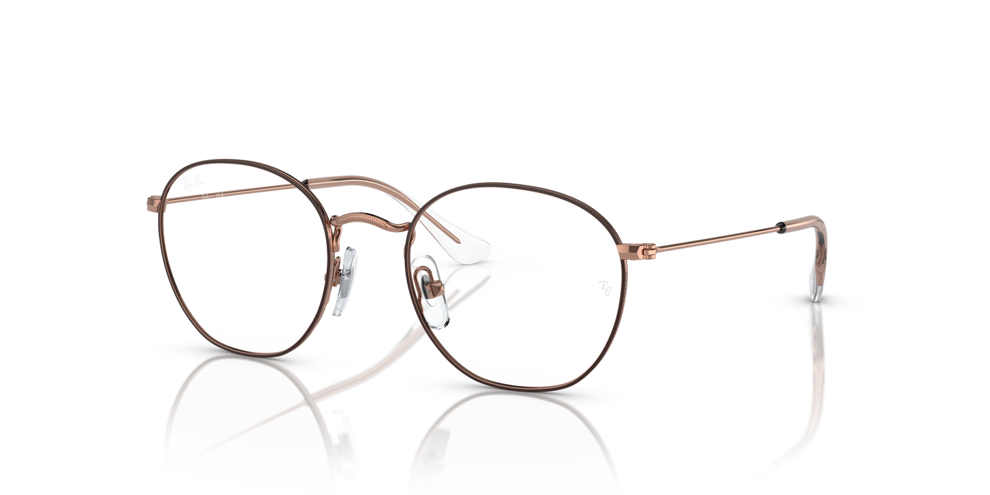 Ray-Ban RB9572V Rob Kids Eyeglasses - Geometric Metal Frame